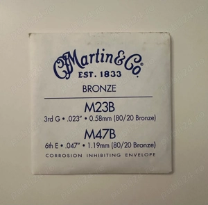 Corzi de chitara Martin & Co din Bronz