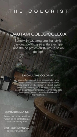 Căutăm o persoană pasionată și talentată !  - imagine 2