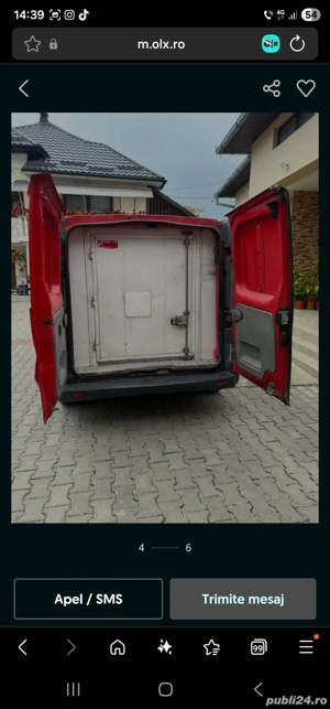 Camera Frigorifica Renault Trafic - imagine 2