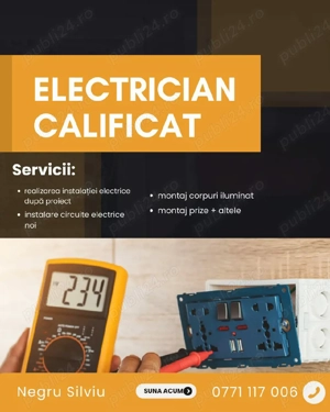 Electrician constructor calificat 