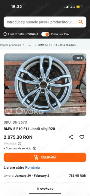 BMW f10 Automat - imagine 10