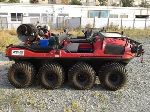 Sistem stingere pentru vehicul Argo 8x8 