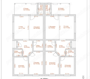 Vand jumatate de duplex in comuna Sag Timis - imagine 6