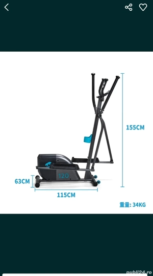 Vând bicicletă eliptică 