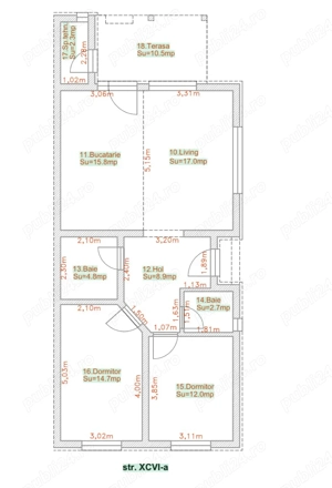 Vand jumatate de duplex in comuna Sag Timis - imagine 9
