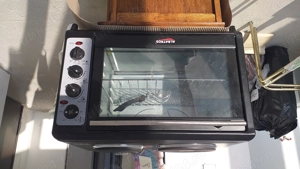 VÂND cuptor electric ALBATROS și cu 2 plite (800 și 1200 Watt), stare foate buna, f.putin folosit