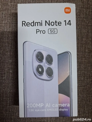XIAOMI Redmi Note 14 Pro 5G Midnight Black 8 256 GB  NOU