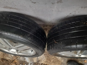 4 roți complete Ford originale 6.5Jx16H2 ET 52.5 pe 5 găuri  cu cauciucuri vara 