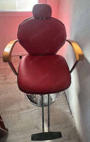 scaun coafura frizerie pliabil 