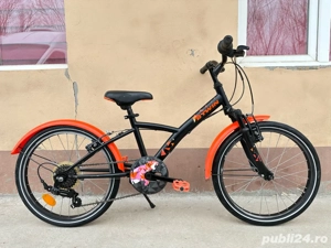 Bicicleta copii BTwin 20 Inch 6 viteze