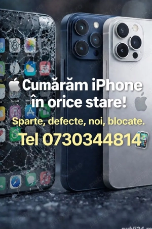 Cumparam Iphone: Noi, Defecte, Sparte, Blocate