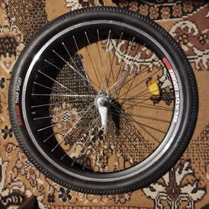 Roata spate bicicleta 26'' geanta dubla, cauciuc nou antipana butuc torpedo nou nouta