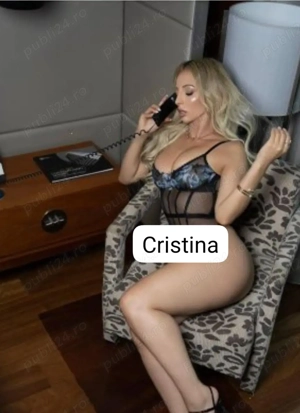 Bună sunt Cristina sunt nouă în orașul tău pentru patru zile