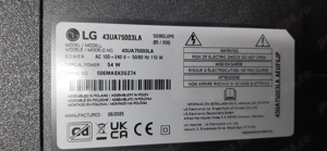 tv Lg 43UA75003LA TPD.RT2875T.PC731 Display fisurat