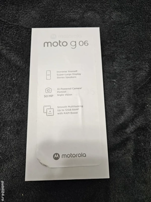 Vand telefon Motorola g 06 nou