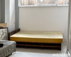 Pat de lemn stil rustic