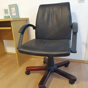 scaun birou piele ecologica