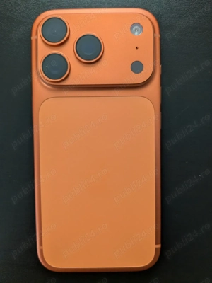 Vând iPhone 17 Pro, 512gb Cosmic Orange nou