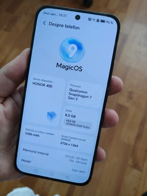 Honor 400  256 GB   schimb  - imagine 2