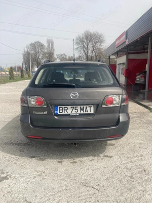 mazda 6 break, 2007, 2.0 diesel, 140 cai, defecta  - imagine 4