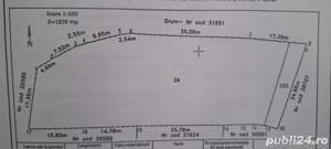 Teren intravilan 1835 mp Niscov-Vernesti