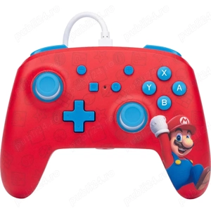 Controller Wired Mario Nintendo Switch, Rosu Nou Sigilat Original