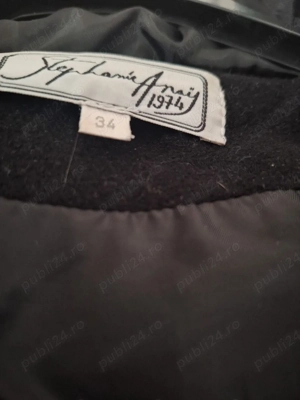 Palton din lână  - imagine 5