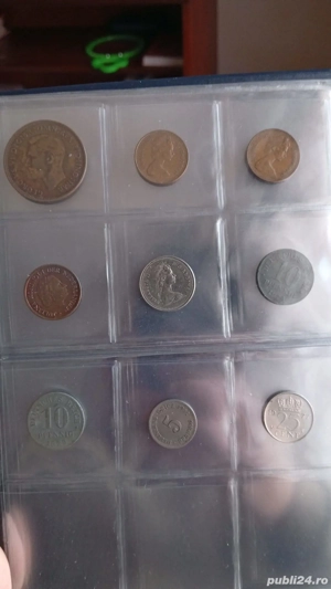 Monede vechi românești și straine - imagine 5