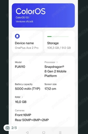 OnePlus ACE 2 pro 512GB - imagine 3