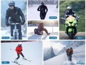 Gluga cagula masca polar Aonijie ski unisex schi polar 3 în 1 munte outdoor drumetie treking - imagine 5