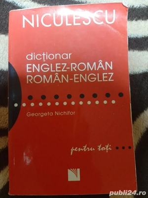 dictionar roman englez 