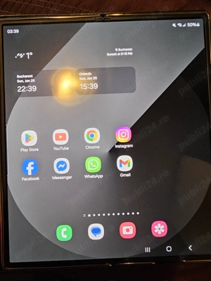 Samsung galaxy z6 fold nou,neutilizat ,memorie 512 gb,dual sim