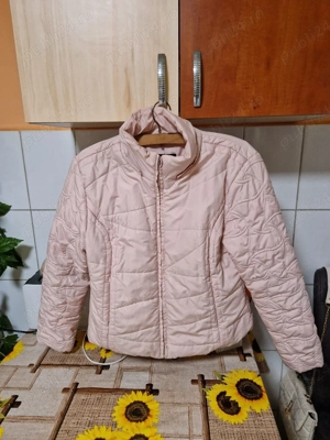 Geacă de iarna  culoare roz pal