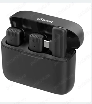 Ulanzi J12  Sistem Wireless cu Microfon Lavaliera  