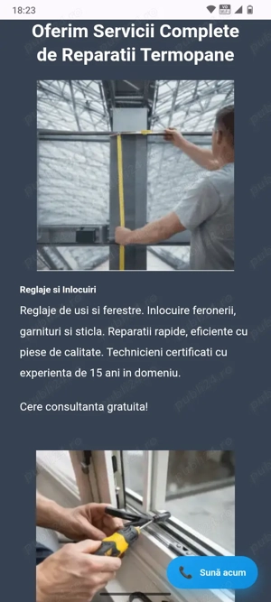 Reparatii termopane. - imagine 3