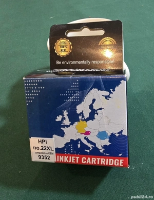Vand INKJET CARTRIDGE, 50 lei bc HPI 22XL echivalent cu OEM9352 sau H21 XL
