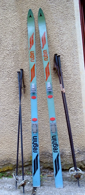 Skiuri folosite cu bete