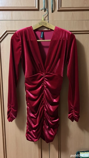 rochie de seara de catifea 