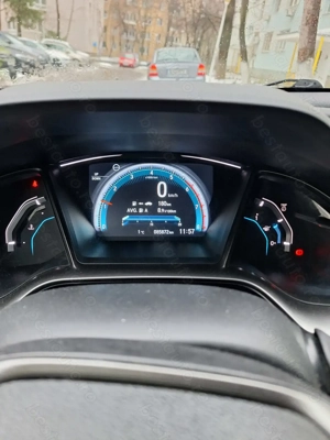 Honda Civic Elegance Navi 2017, 988cm3 ,129CP ,unic proprietar, service doar la reprezentanta - imagine 4