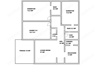 Casa pe un singur nivel de vanzare - liniste - calmitate - armonie - imagine 3