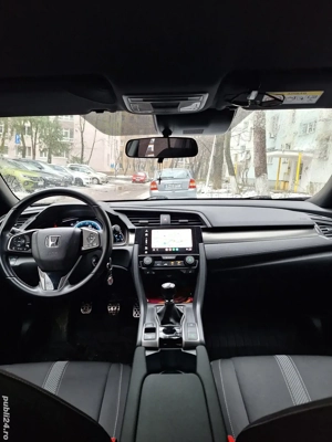 Honda Civic Elegance Navi 2017, 988cm3 ,129CP ,unic proprietar, service doar la reprezentanta - imagine 9