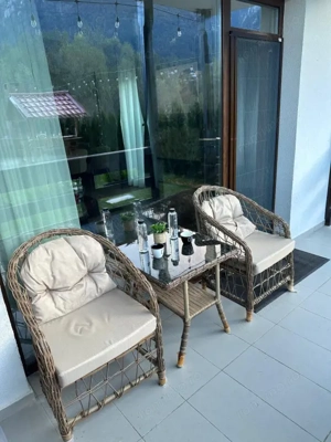 Apartament de lux 2025 | Jacuzzi, curte privată | Vedere Caraiman - imagine 12