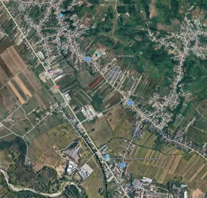 Teren intravilan 2400 m , cu ieșire la DJ717   Comuna Aninoasa - imagine 3
