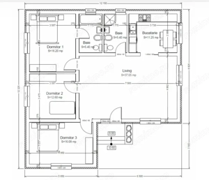 Este casa pe care TU o cauti, 500 mp, 104 utili, 175.000 eur HARMAN-PROIECT - imagine 6