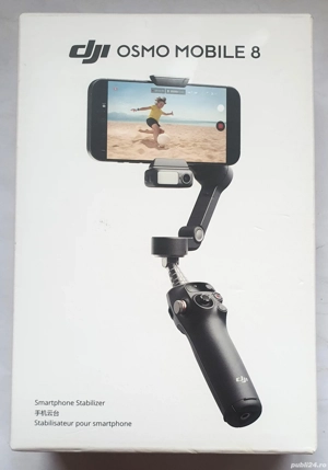 Sistem de stabilizare ghimbal selfie stick pentru telefon mobil Osmo Mobile 8 (NOU)