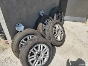 Vand jante de aliaj Dacia Logan si roata de rezerva din tabla