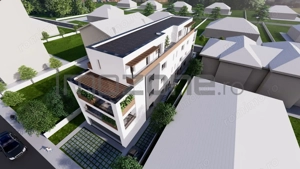 4 camere cu terasa de 22 mp, 3 bai, etaj 1/3, FINISAT MODERN,  COMISION 0% - imagine 6