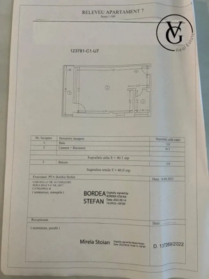 Studio elegant cu parcare Hanul Cu Peste - imagine 12