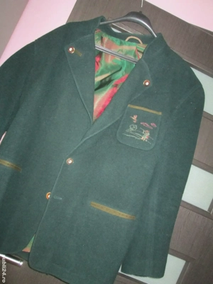 sacou verde Julius Lang deosebit 52
