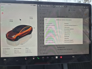 Tesla Model 3 Long Range AWD, Dual Motor 498 CP, Baterie 78 KW, Garantie 2030 - imagine 9